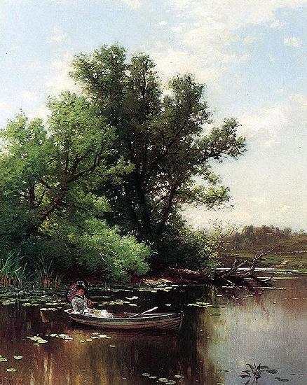 Alfred Thompson Bricher Drifting Sweden oil painting art